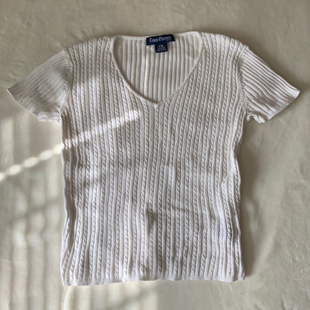 Delicate white blouse PM
